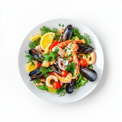 Фирменное блюдо Морской гриль прованс - купить в Нижнеусинском